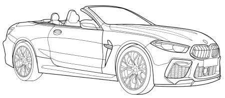 BMW m8 Cabrio