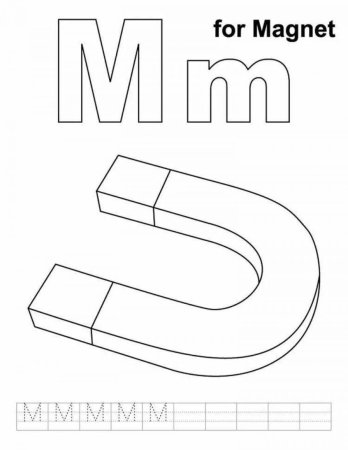 Магнит раскраска