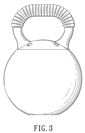 Гиря черно белая