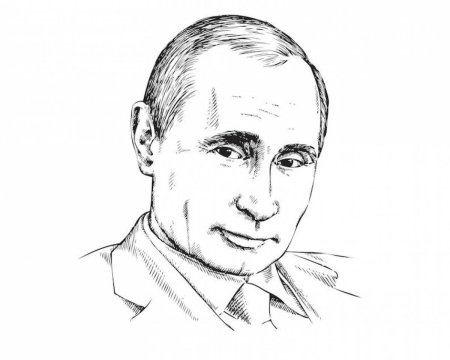 Путин Владимир Владимирович зарисовки