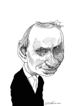 Владимир Путин раскраска