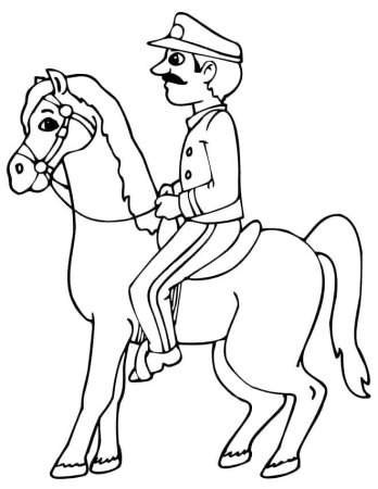 Раскраски Казаков