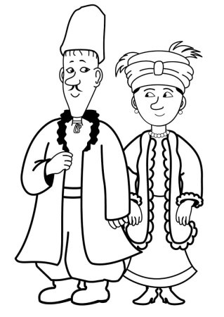 Раскраски Казаков