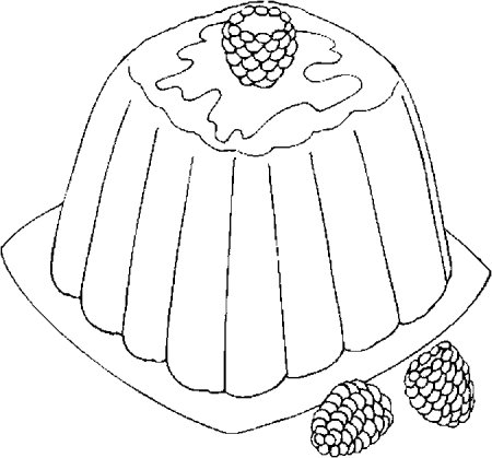 Раскраска желе