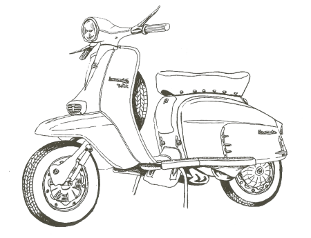 Vespa мотороллер