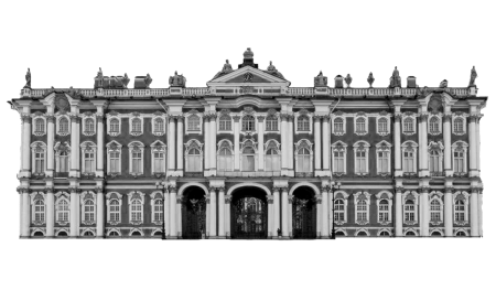 Зимний дворец Эрмитаж фасад