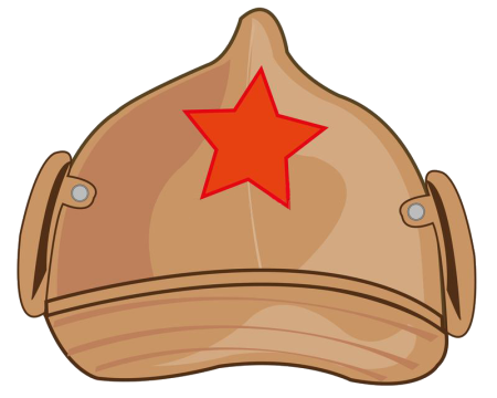 Солдатская каска вектор