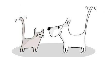 Котопес рисунок для срисовки