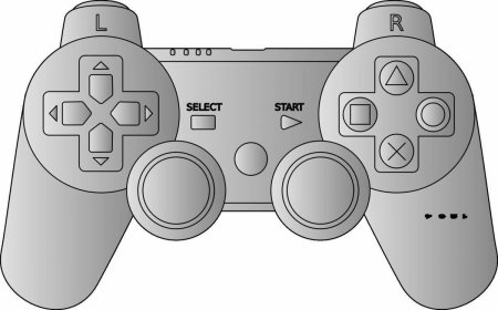 Контроллер ps3 drawn