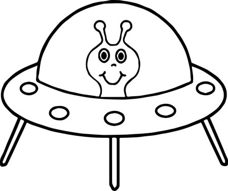 Раскраска инопланетяне для детей
