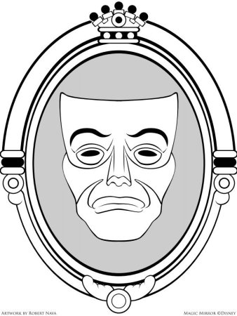 Овал раскраска