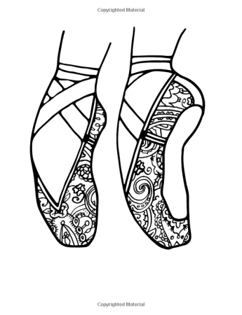 Пуанты раскраска