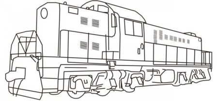 Тепловоз тэм2 раскраска