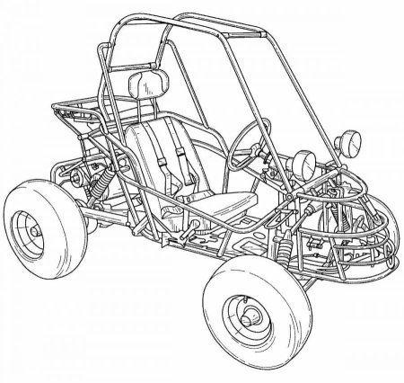 Багги Gokart 80 чертежи