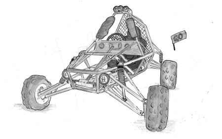 Solidworks багги
