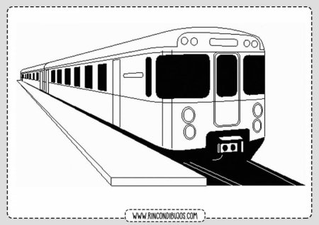 Вагон метро раскраска для детей