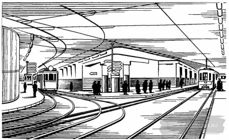 Раскраска метро