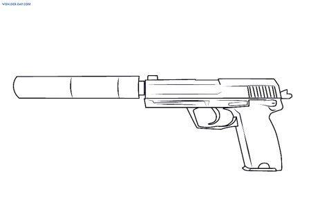 М416 автомат чертеж