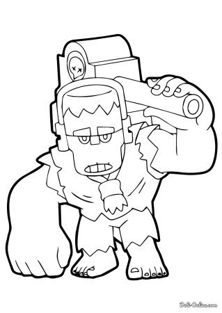 Раскраска Браво старс фэнк