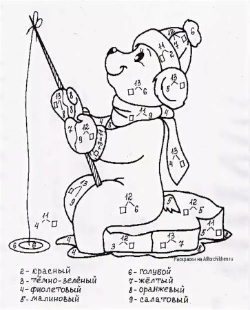 Математическая раскраска