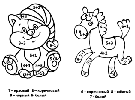 Математическая раскраска
