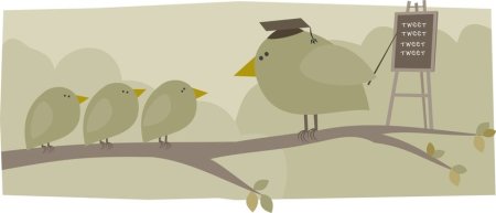 Птичья школа иллюстрации