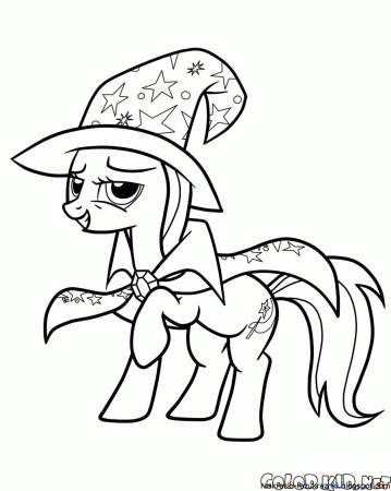 My little Pony раскраска