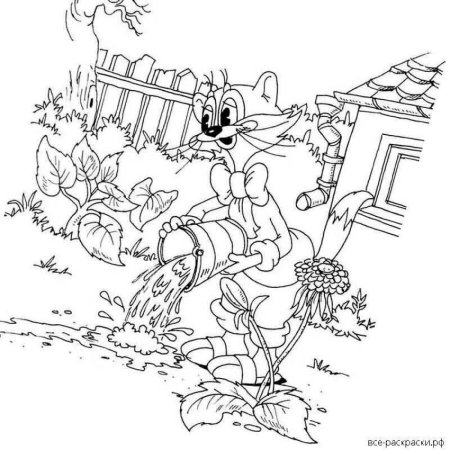 Кот Леопольд портрет