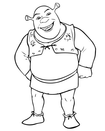 Рисунки для Шрек для рисования