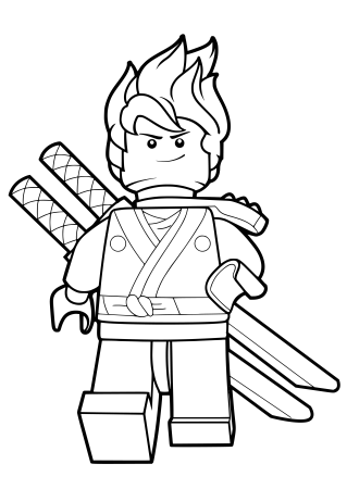 Раскраски LEGO Ninjago