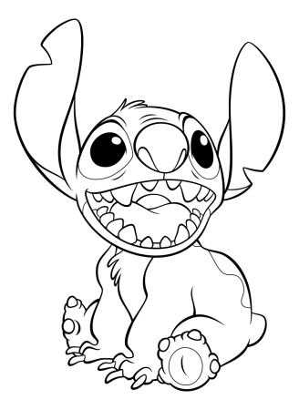 Раскраски Lilo Stitch
