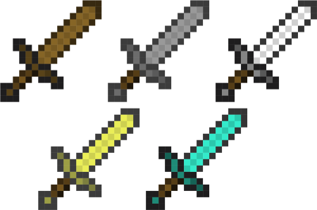 Minecraft меч