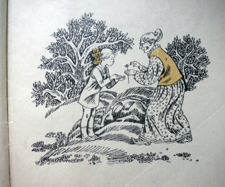 Катаев Цветик семицветик разукрашка