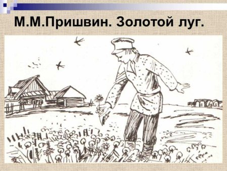 Золотой луг пришвин