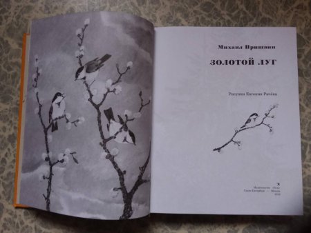 Пришвин золотой луг книга