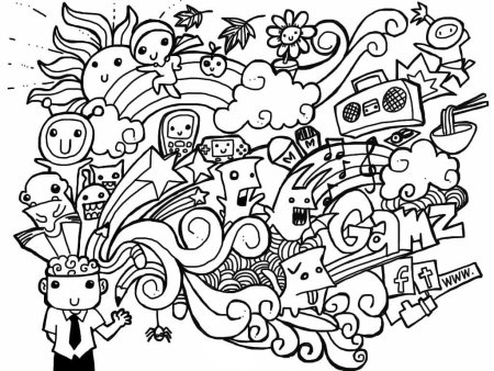 Рисунки в стиле дудл