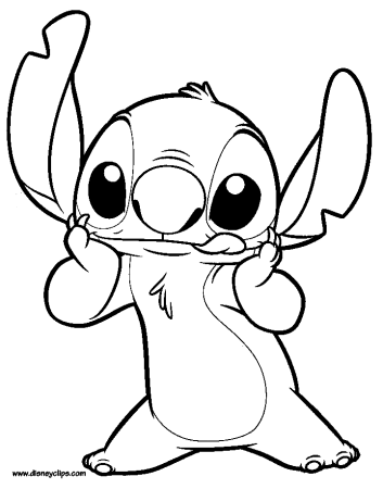 Раскраски Lilo Stitch