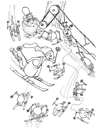 Раскраска Петсона и Финдуса