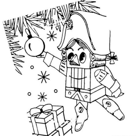 Раскраски по сказке Щелкунчик и мышиный Король