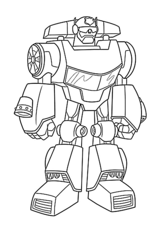 Bumblebee трансформер раскраска