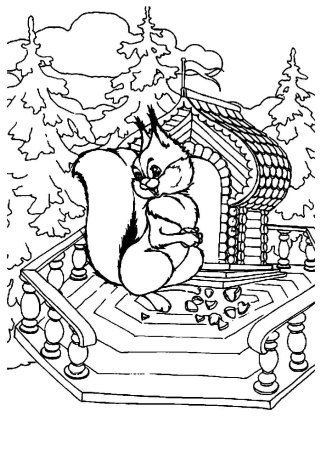 Сказка о царе Салтане белка