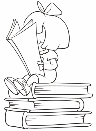 Раскраска "книга"