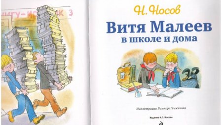 Витя Малеев в школе и дома Николай Носов