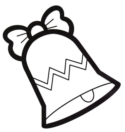 Колокольчик раскраска