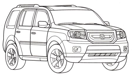 Nissan x Trail t31 раскраска