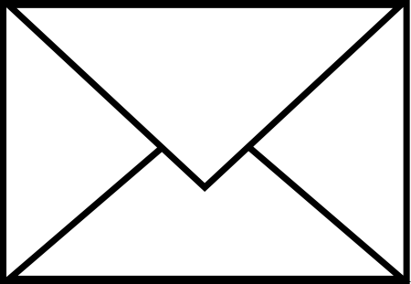 Конверт раскраска