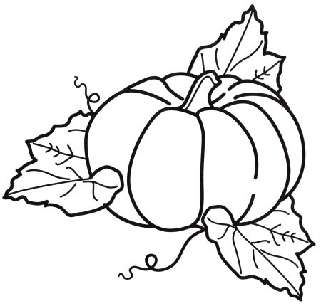 Тыква раскраска