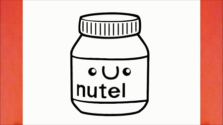 Нутелла для разукрашивания