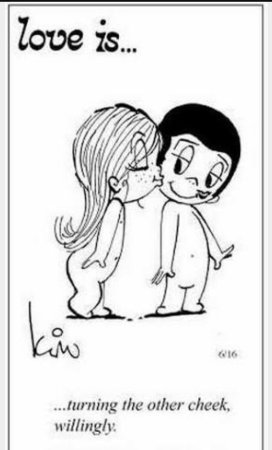 Love is черно белые