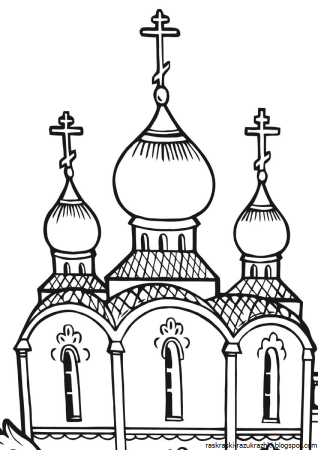 Софийский собор Вологда контур